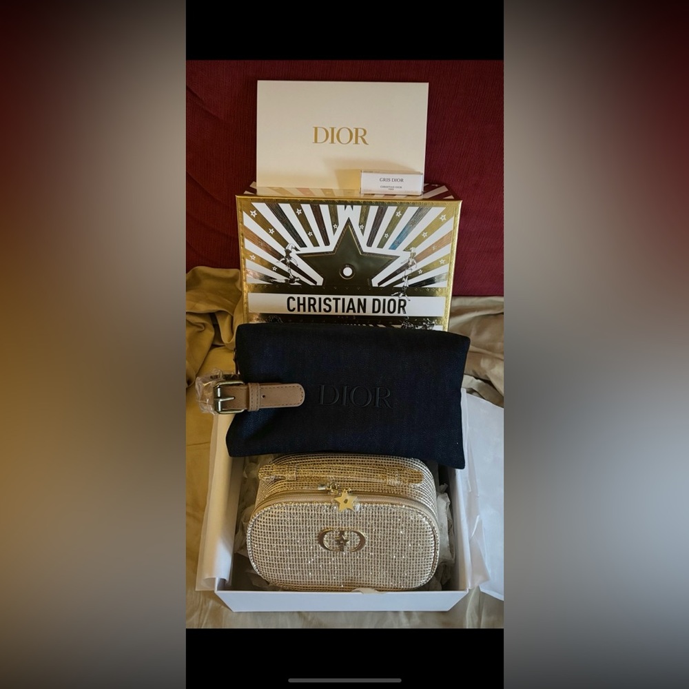 Dior- His & Her’s Cosmetic & Toiletry Bags-Plus Special Edition Boxes Etc
